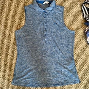 EUC Under Armour golf polo